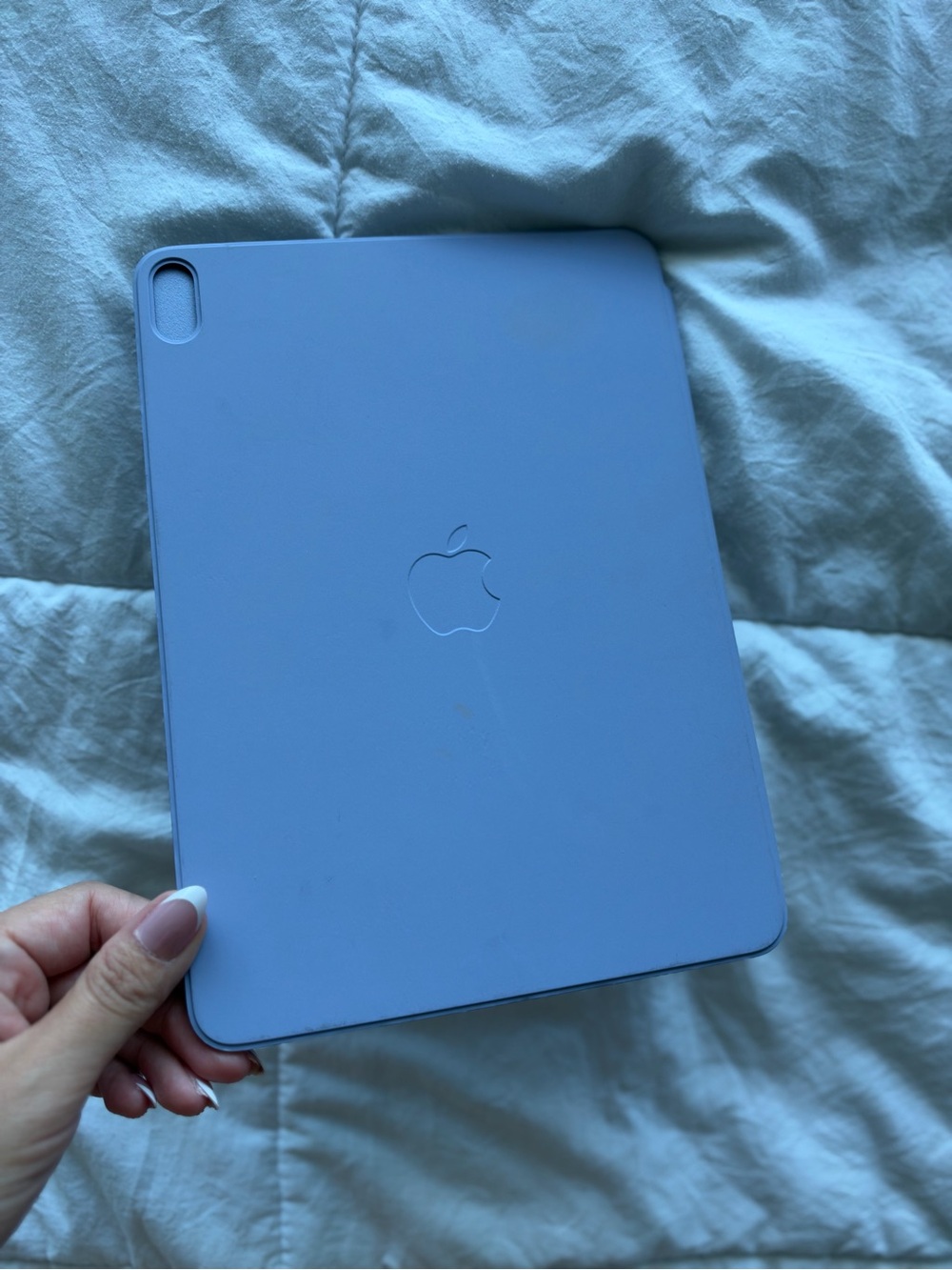 Apple Silicone iPad Cover in Light Blue